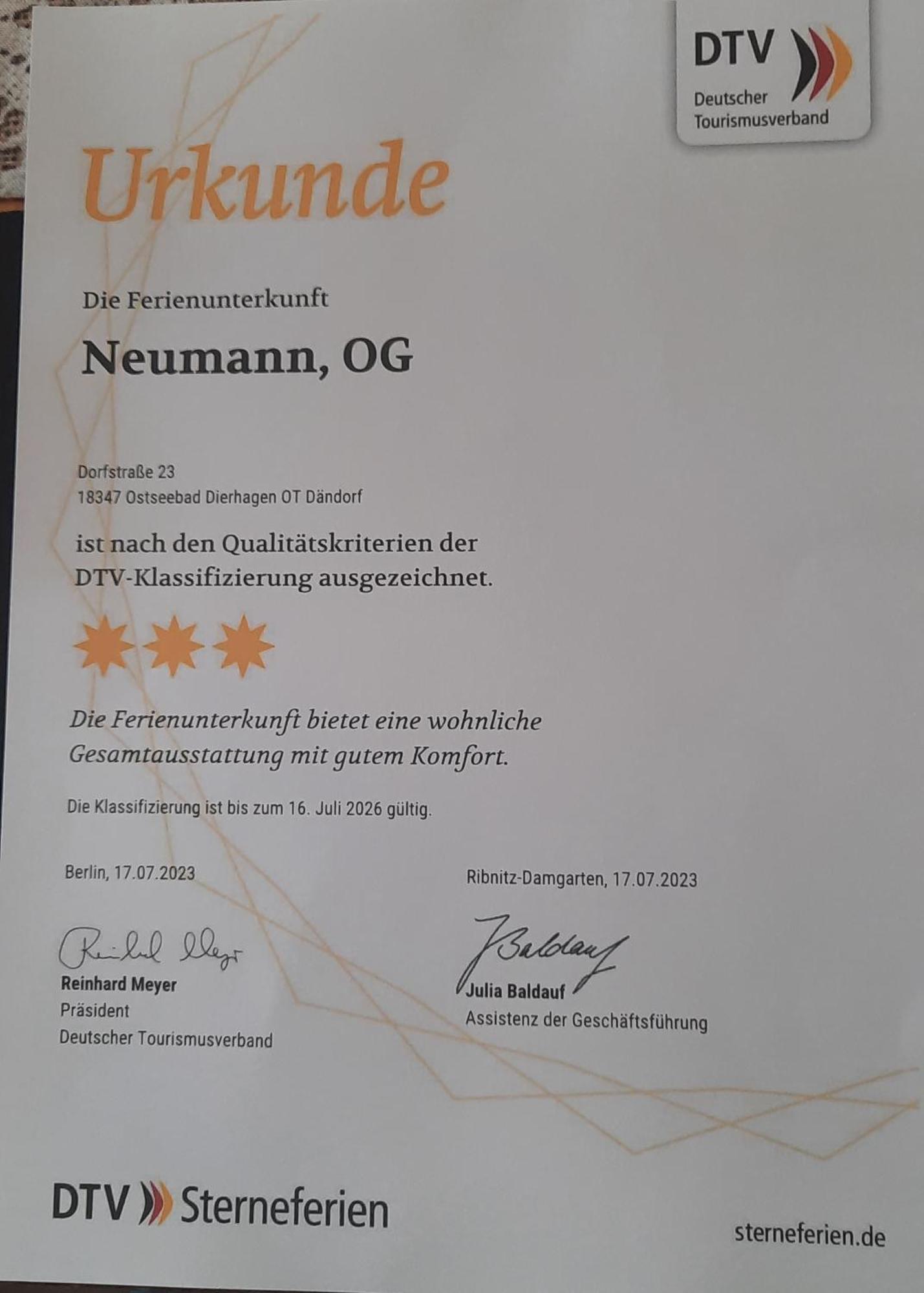 3***Ferienwohnungen Neumann Dändorf Εξωτερικό φωτογραφία